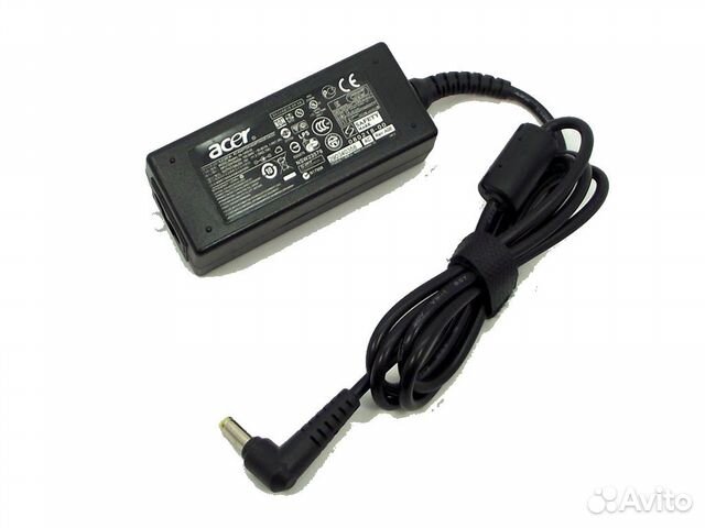Блок питания для ноутбука Acer 3.0x1.1мм, 45W (19V, 2.37A) с сетевым кабелем