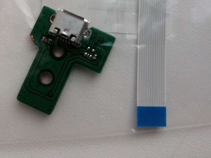 Контроллер заряда и шлейф для dualshock4