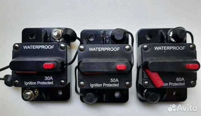 Предохранитель водонепроницаемый 50/60А