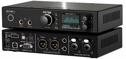 RME ADI-2 Pro FS R Black Edition аудиоинтерфейс