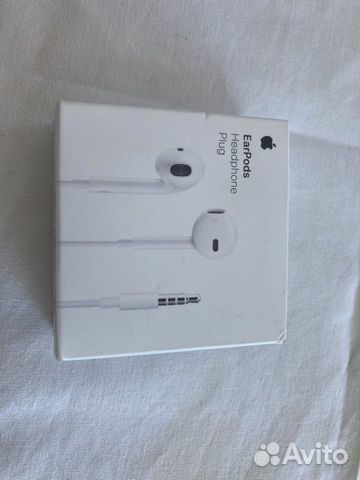 Наушники apple earpods 3.5 мм (оригинал )