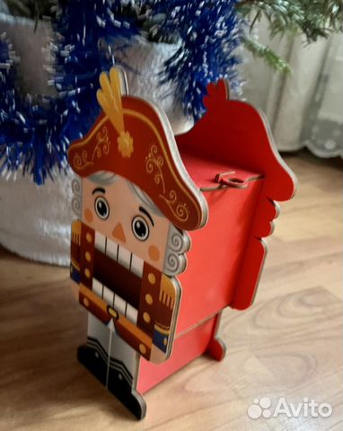 Шкатулка Щелкунчик ручная работа дерево