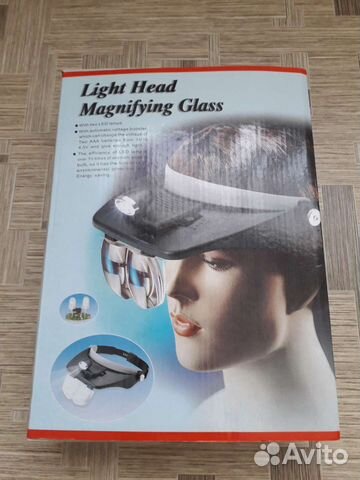 Очки лупа с подсветкой