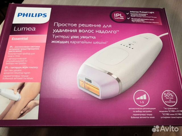 Фотоэпилятор philips lumea Essential BRI863