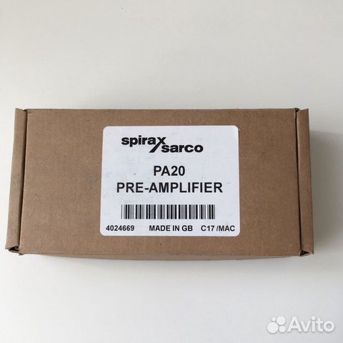 Предусилитель PA20 Spirax Sarco