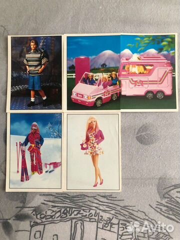 Наклейки для альбома Barbie Мода 1995 Panini