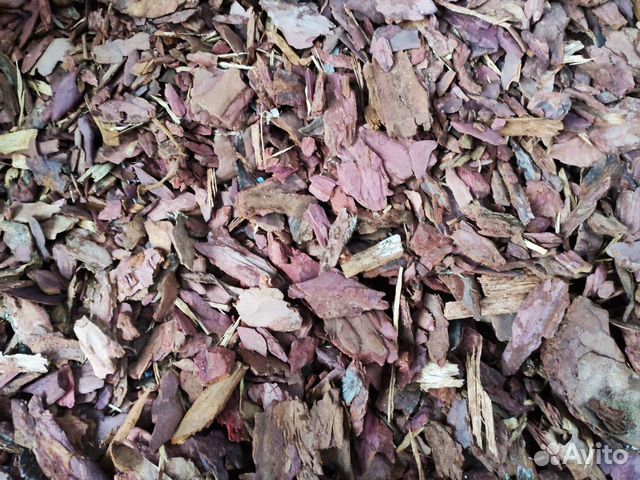 Кора мульча лиственницы