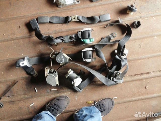 Ремни безопасности задние тойота королла 120