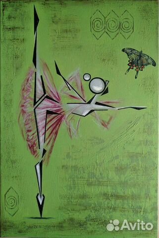 Картина на холсте авторская Интерьерная картина