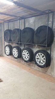 Стеллаж для хранения колес