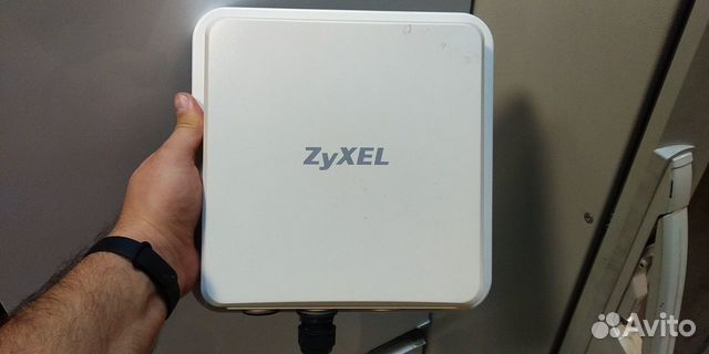 Уличный модем lte c роутером с возможностью установки sim карты zyxel lte 7460 608m