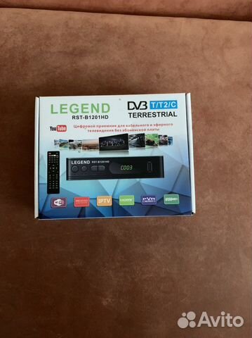 Цифровой приемник для кабельного и эфирного тел-я