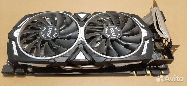 Видеокарта MSI GTX 1070 Ti Armor (отправка по РФ)