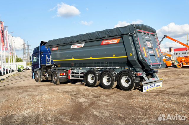 Полуприцеп самосвальный Auflieger 34м3, 2023