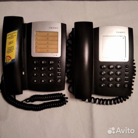 2 телефона проводных