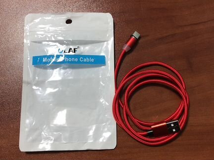 Магнитный кабель uslion с наконечником для Type-C