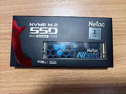 Netac nv3000 1Tb Новый SSD m.2 nvme