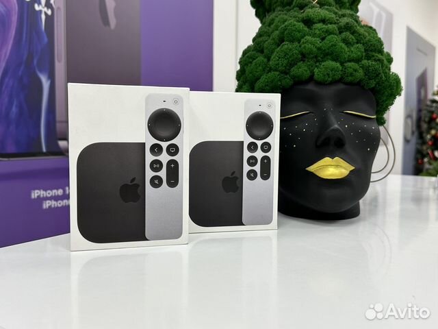 Apple TV 4K (Gen 3) WI-FI + Ethernet 128gb NEW