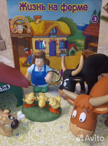 Набор игрушек ферма Deagostini новый