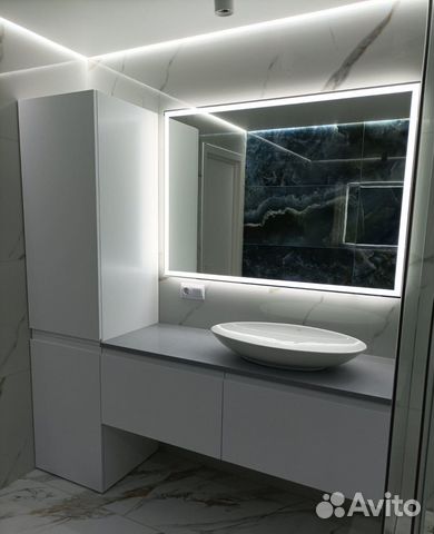 Зеркало с подсветкой для ванной