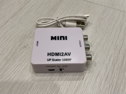 Hdmi в AV RCA Переходник конвертер преобразователь