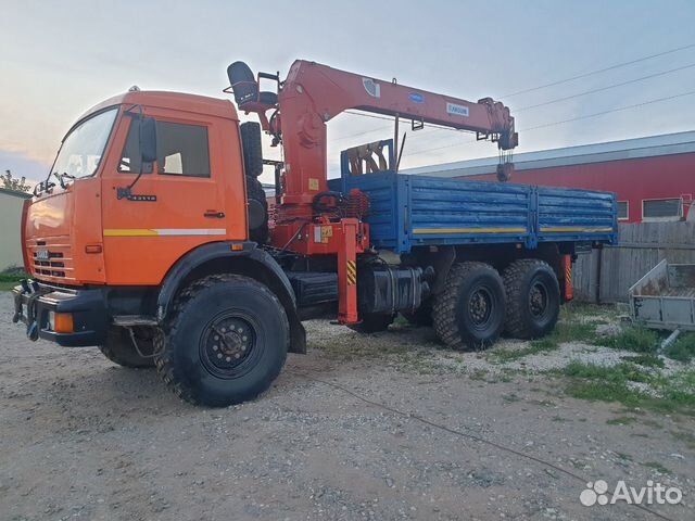 Камаз кран борт