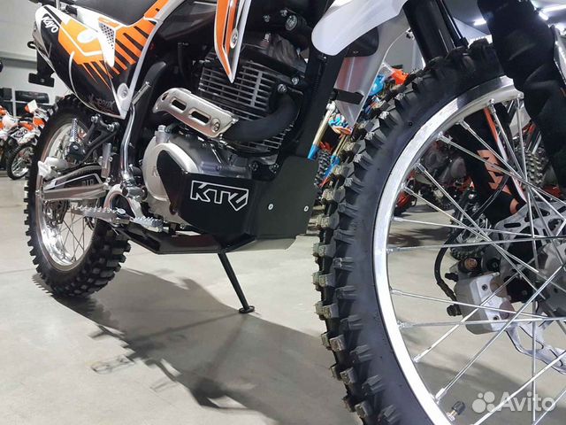 Защита картера и прогрессии T2 250 enduro (zs172fm