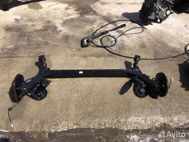 Hyundai solaris задняя балка