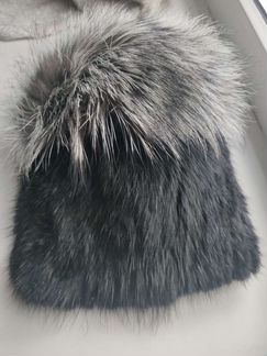 Шапка норковая женская