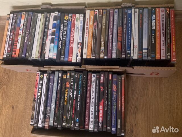 DVD диски музыкальные зарубежные