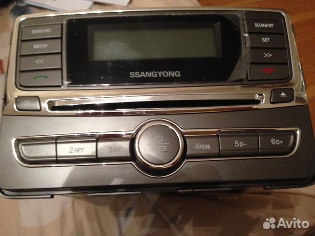 Родная магнитола для Рекстон