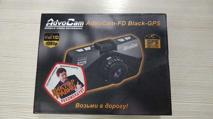 Видеорегистратор AdvoCam-FD Black-GPS