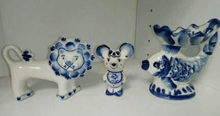 Коллекционные фигурки Гжель