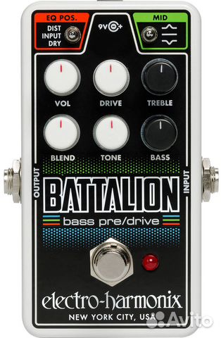 Басовый эффект Electro-Harmonix Nano Battalion