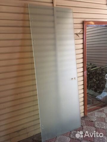 Дверь стеклянная матовая