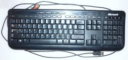 USB-клава Microsoft Wired Keyboard 600 (мод. 1366)