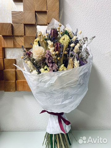 Букеты на заказ сухоцветы