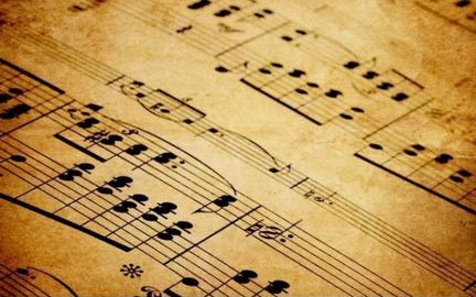 Набор нот в программе Sibelius