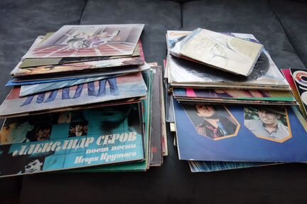 Виниловые пластинки 70-х, 80-х, 90-х