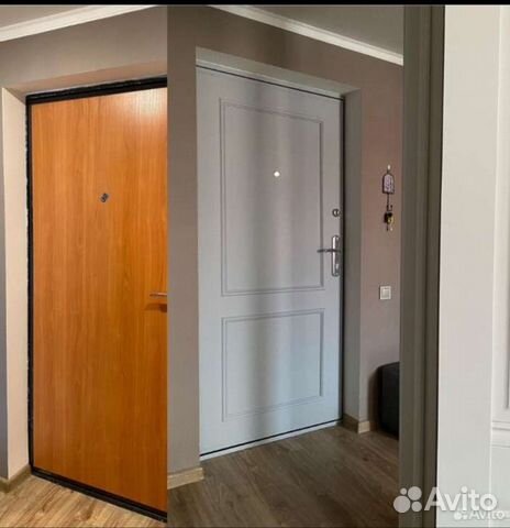 Покраска дверей, входных, межкомнатных