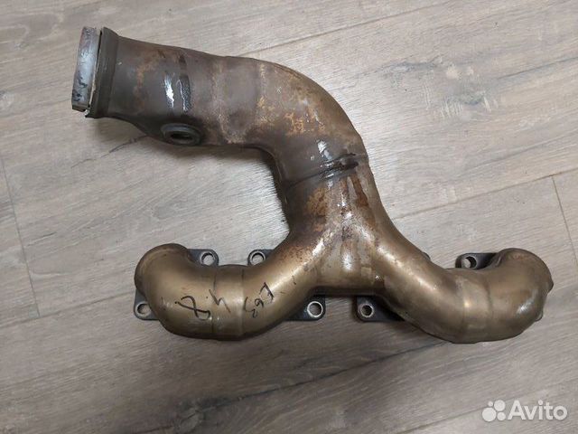 Выпускной коллектор левый Bmw 650I E63 N62N 4.8