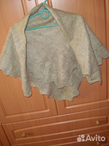 Шаль натуральная