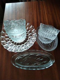 Ваза, конфетница, селедочница, блюдо СССР