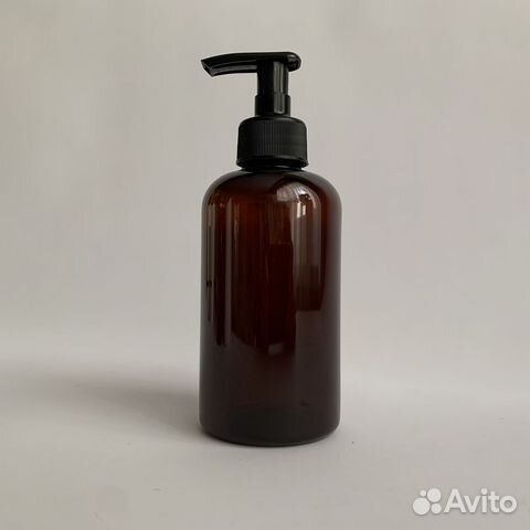 Флакон коричневый 300 мл с дозатором