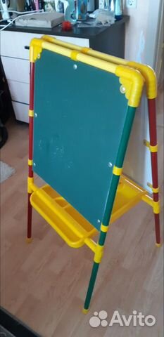 Мольберт меловой+маркерный