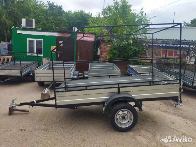 Прицеп 2,5*1,25 с высоким тентом