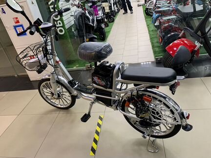 Электровелосипед SML-007 с амортизаторами