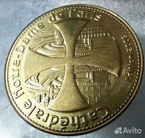 Сувенирные монеты Франции. Соборы и Храмы