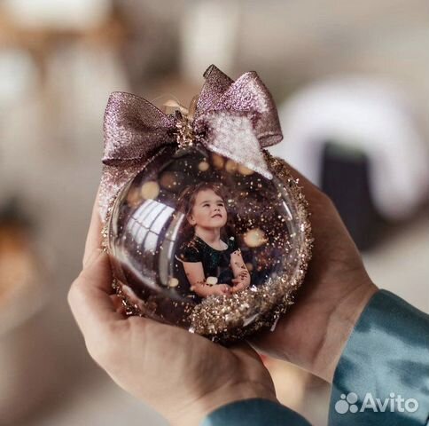 Новогодние шары с фото