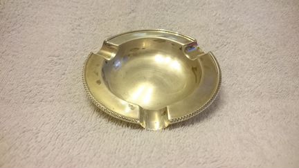 Серебряная пепельница - 925 пробы